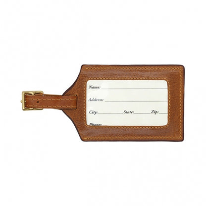 Are We There Yet Needlepoint Luggage Tag