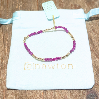 Blissful Pattern 2.5mm Bracelet - Ruby eNewton Jewelry enewton-bracelets-hope-unwritten-jewelry-holiday-christmas-gift-anne-arundel-5