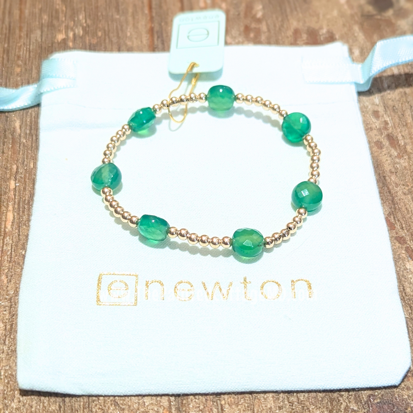 Admire 3mm Bracelet - Green Onyx eNewton Jewelry enewton-bracelets-hope-unwritten-jewelry-holiday-christmas-gift-anne-arundel-9copy-4-109