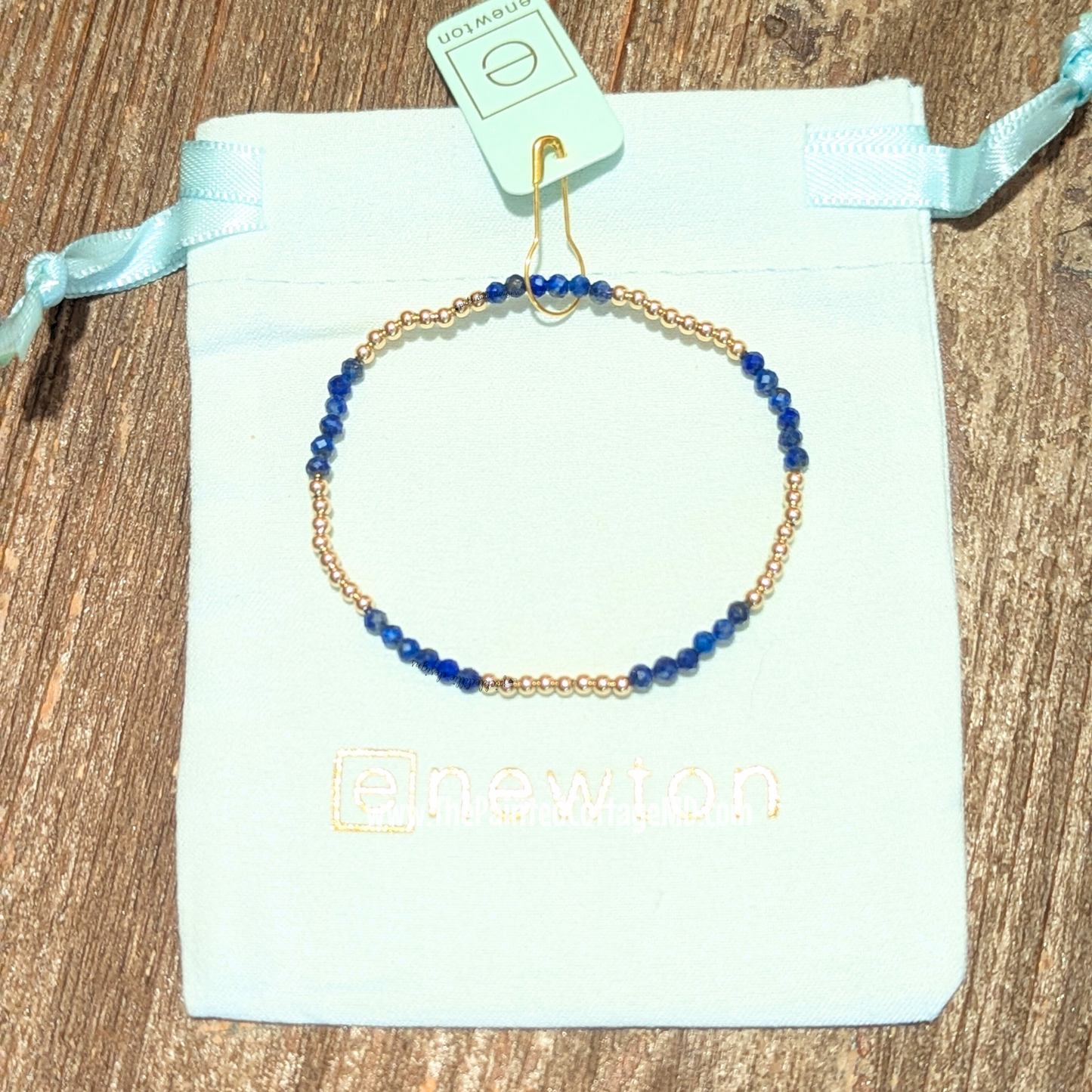 Blissful Pattern 2.5mm Bracelet - Lapis eNewton Jewelry enewton-bracelets-hope-unwritten-jewelry-holiday-christmas-gift-anne-arundel-maryland-001