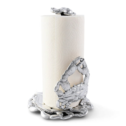 Crab Paper Towel Holder Arthur Court home fa300b9893ab1e438033dbb548566c29f6abd26337f1f8c9750ea327d1007f69