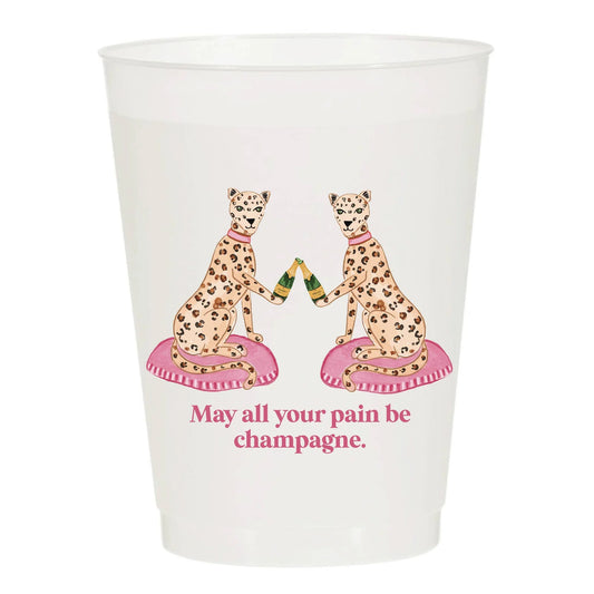 PAIN BE CHAMPAGNE FROSTED CUPS