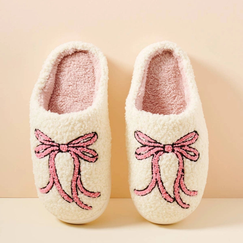 Large Ribbons Home Slippers Large Lilla Haven Holiday fbe4f299f0ffc3fc71b1f8a89639142a3006d2c31ef26b83e55648b0f9e8b8e7