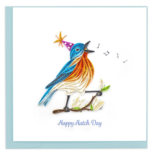 Happy Hatch Day Quill Card