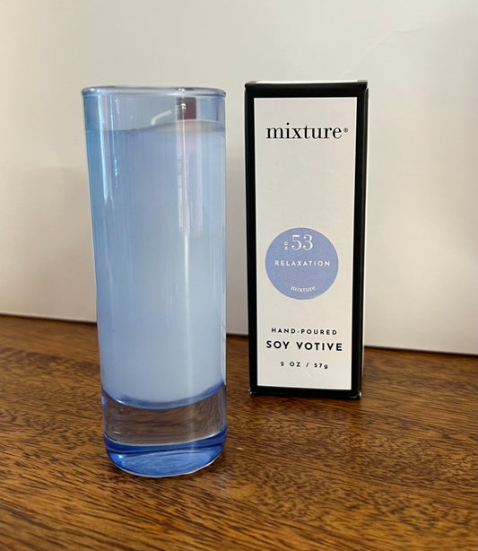 Relaxation Votive 2oz - Blue