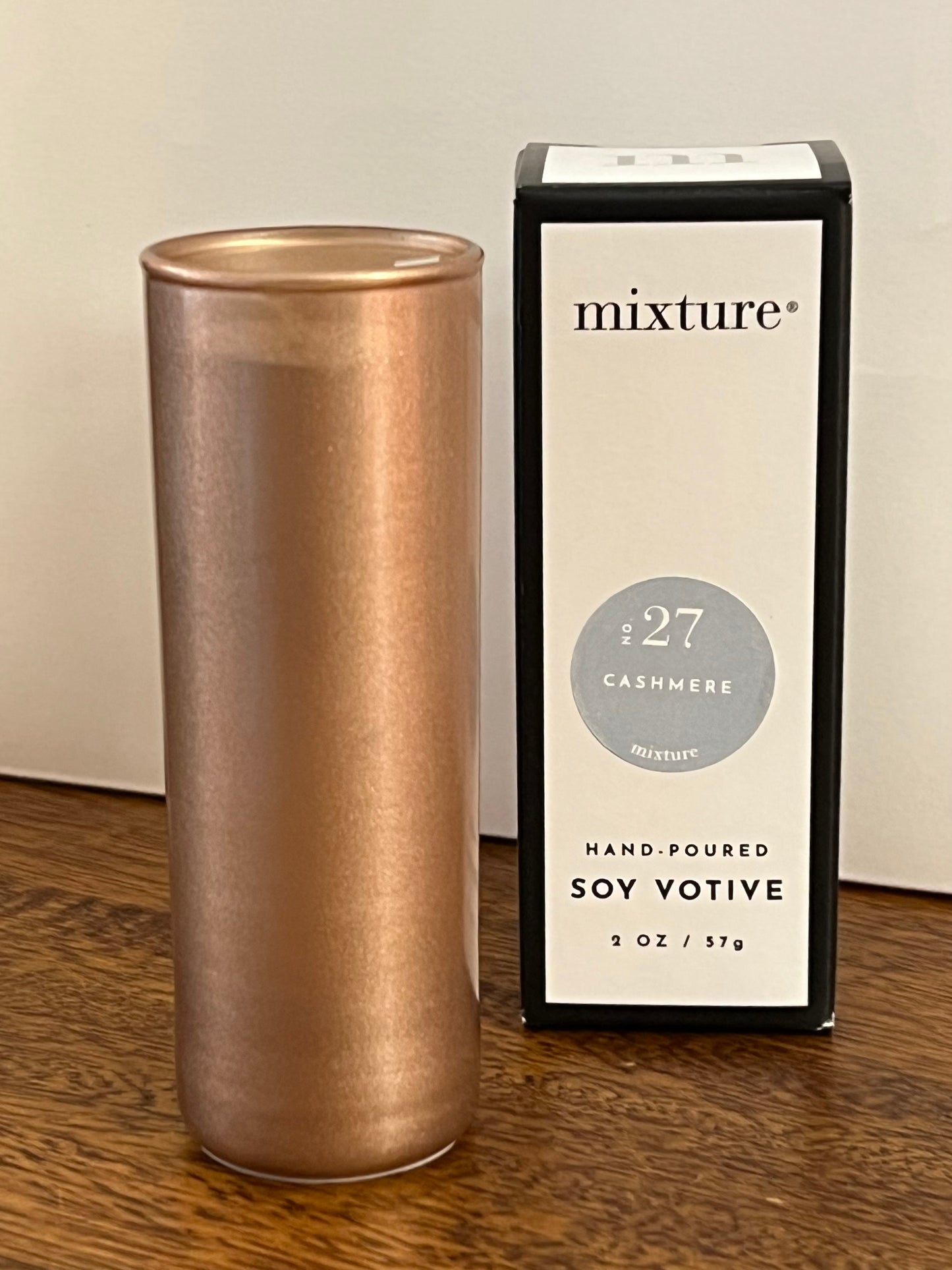 Cashmere Votive 2oz. - Rose Gold