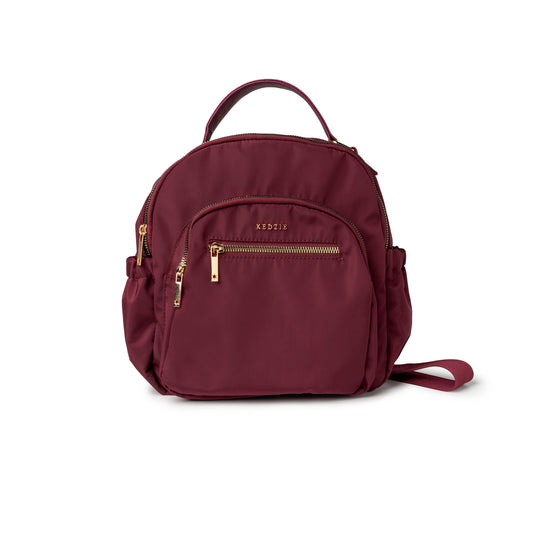 Kedzie Aire Convertible Backpack - Burgundy DM Merchandising Bags kdzar-u20_05