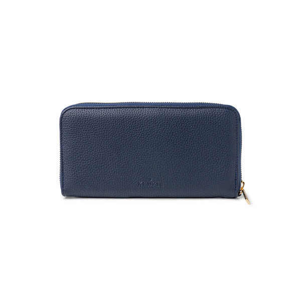 Kedzie Eclipse Zip-Around Clutch - Navy DM Merchandising Bags kdzecl-u24_09