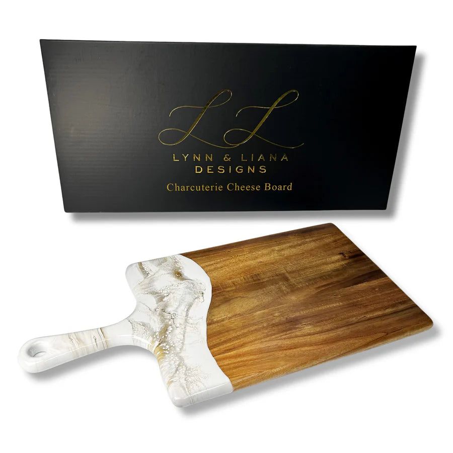 Large Acacia Cheese Boards - Gold Quartz Lynn & Liana Designs Home large-gold_quartz_a11c7628-bc49-4320-ad56-80de1b5b4827