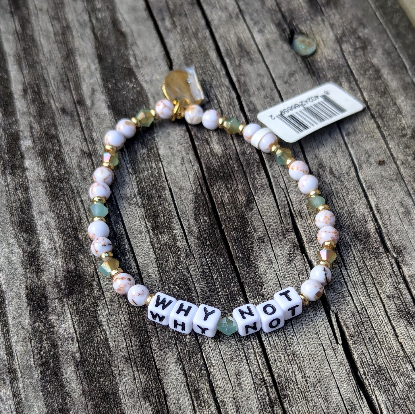 Why Not Bead Bracelet Little Words Project Jewelry little-words-project-the-painted-cottage-unique-gift-boutique-shop-annapolis-edgewater-maryland-jewelry-0-10