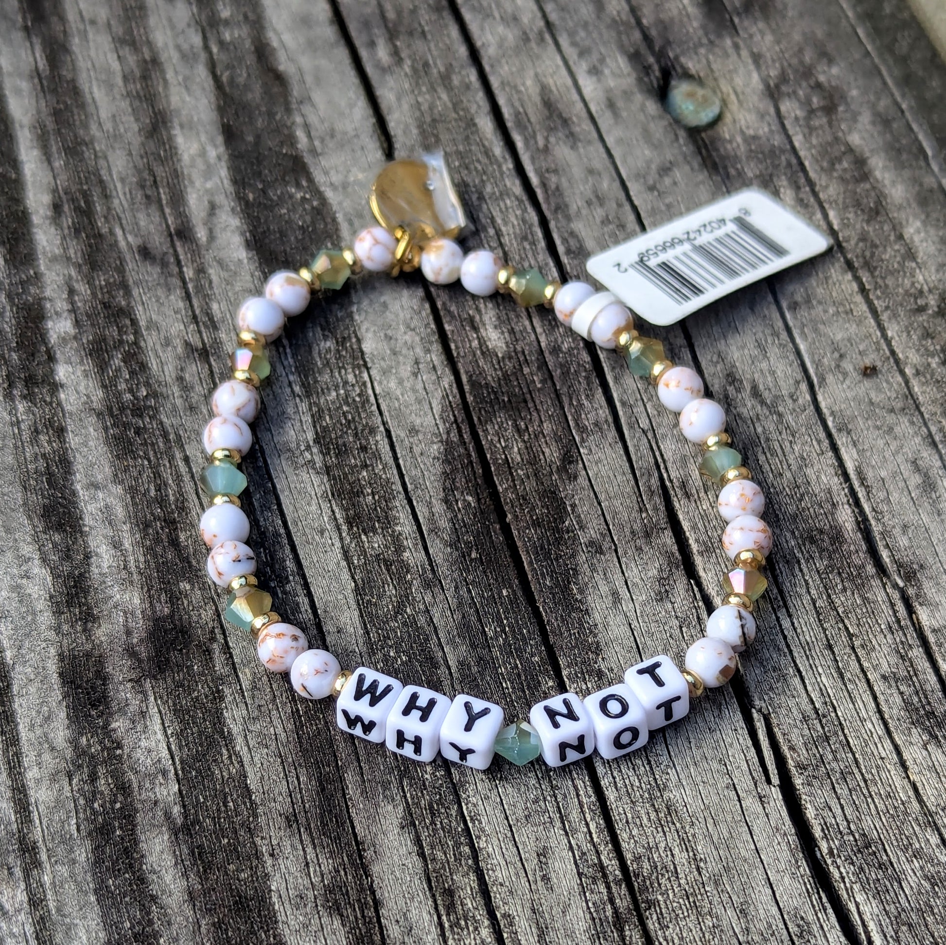 Why Not Bead Bracelet Little Words Project Jewelry little-words-project-the-painted-cottage-unique-gift-boutique-shop-annapolis-edgewater-maryland-jewelry-0-10