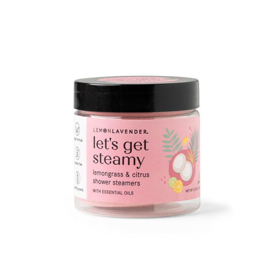 LET'S GET STEAMY SHOWER BOMBS LEMONGRASS/CITRUS DM Merchandising Spa llshr24_02