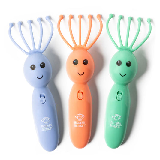 Modern Monkey Shrimp Scalpi Head Massager DM Merchandising Spa mmsc12_01