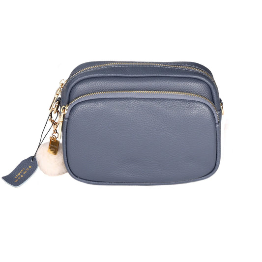 Mayfair Bag Slate Blue & Accessories - 2 Free Straps Pom Pom London Bags nMayfairSlateBlue01_1800x1800_ea6ca91a-9761-46a6-a783-9d63778f7f14