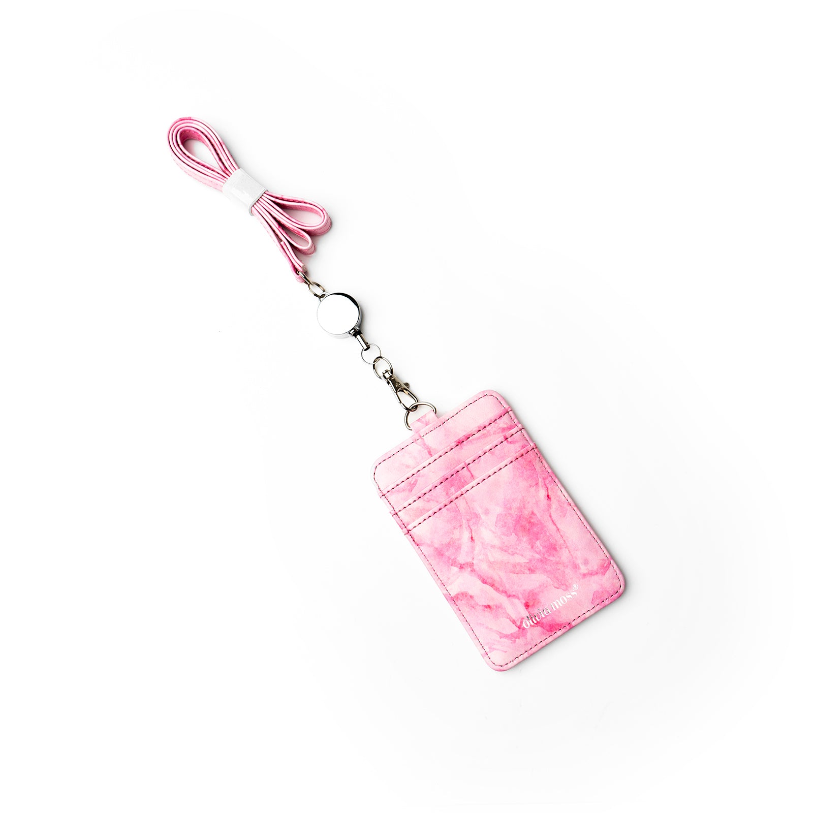 Me Myself and Dye Retractable Lanyard - Pink DM Merchandising PERSONAL ACCESSORIES omosly24_04