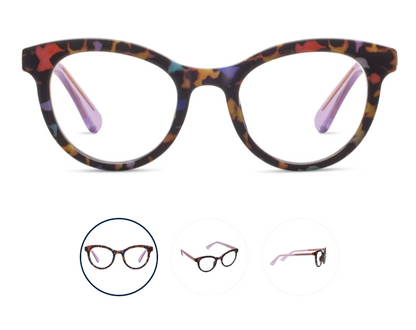 Tribeca | Peepfetti Tortoise Purple