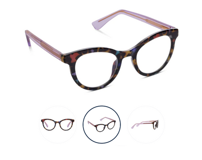 Tribeca | Peepfetti Tortoise Purple