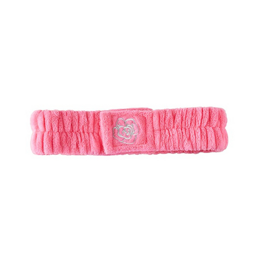 Plush Spa Headband - Hot Pink