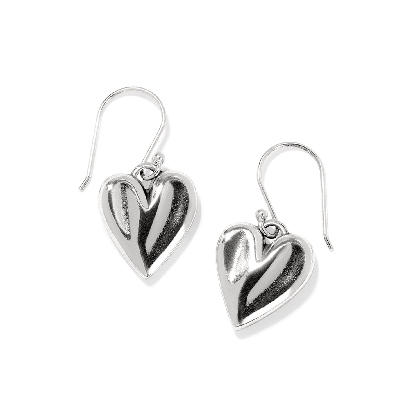 Cascade Heart Reversible French Wire Earrings Brighton Jewelry qija9943_02