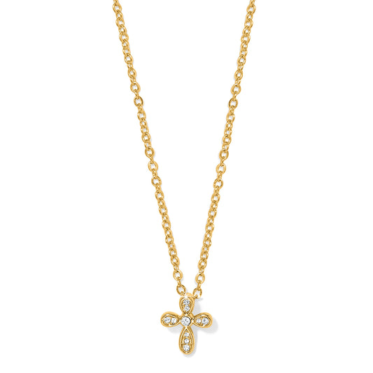 Enchanting Cross Necklace - Gold Brighton Jewelry qijm7661_01