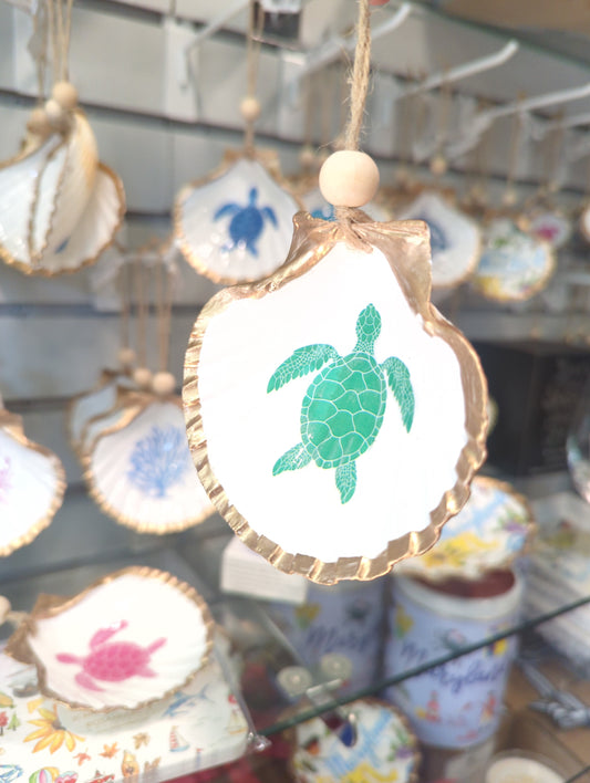 Turtle Shell Ornament - Green DogFish Designs 13 Home rn-image_picker_lib_temp_1ba1b662-8d9d-4d97-9d99-3e16fdef4320