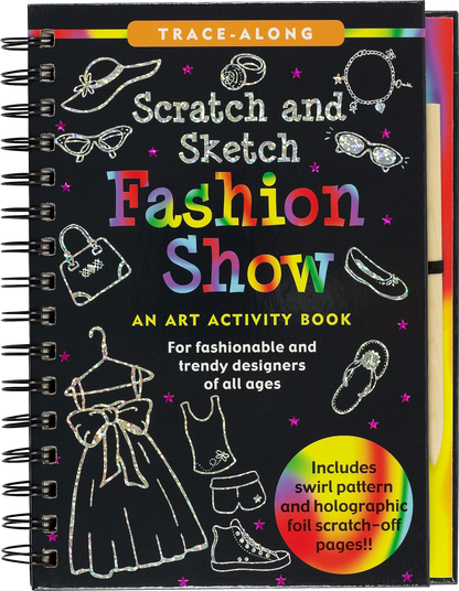 Fashion Show Scratch and Sketch Peter Pauper Press Baby scratch-and-sketch-youth-gifts-holiday-christmas-01