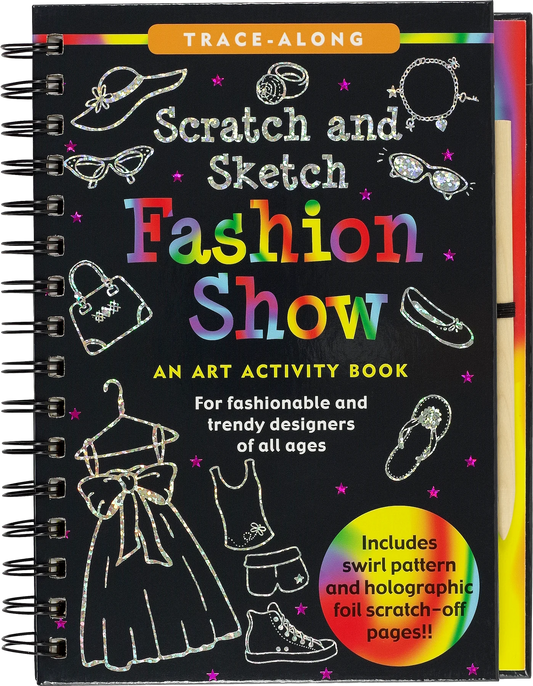 Fashion Show Scratch and Sketch Peter Pauper Press Baby scratch-and-sketch-youth-gifts-holiday-christmas-01