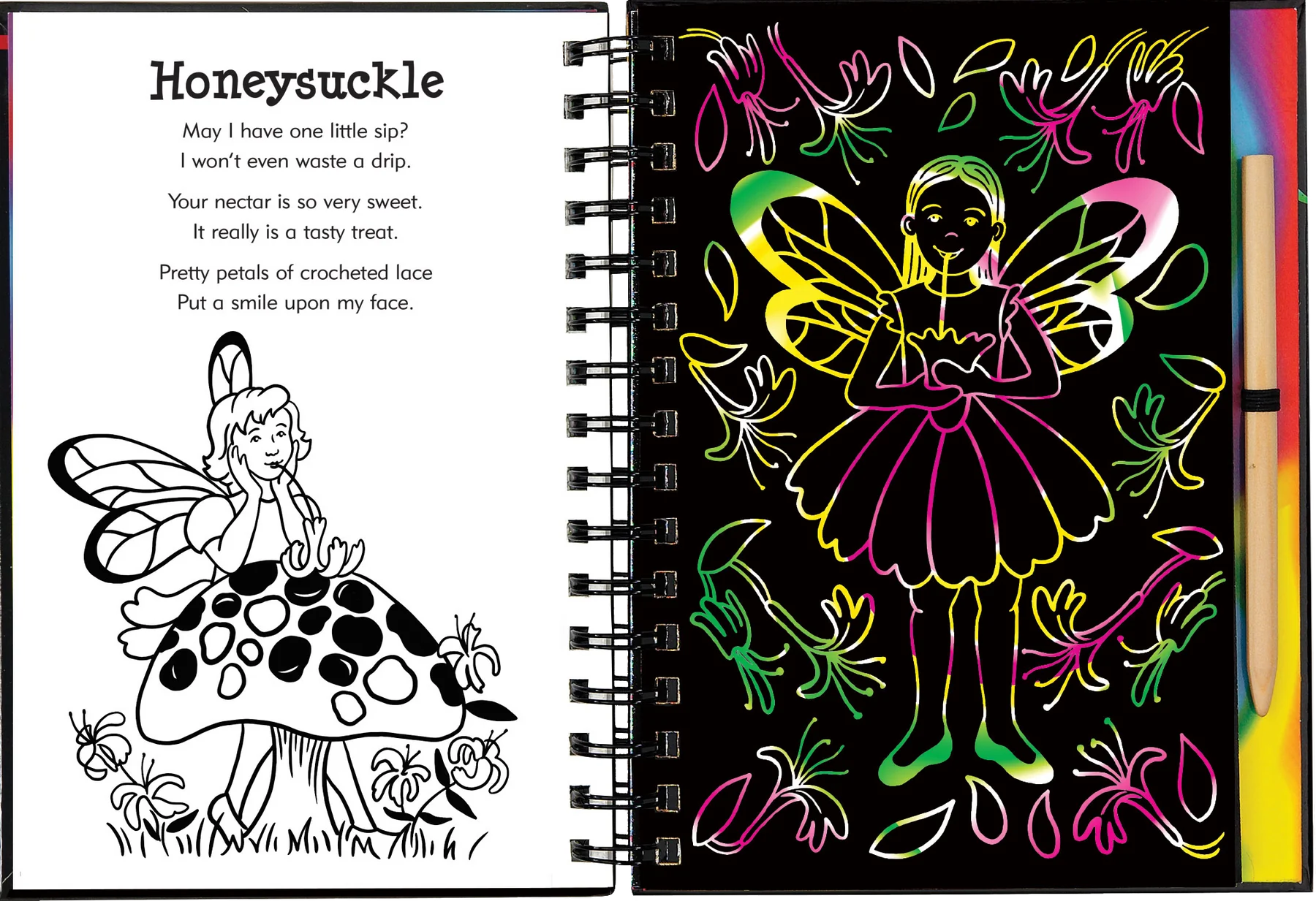 Garden Fairies Scratch and Sketch Peter Pauper Press Baby scratch-and-sketch-youth-gifts-holiday-christmas-1