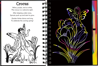 Garden Fairies Scratch and Sketch Peter Pauper Press Baby scratch-and-sketch-youth-gifts-holiday-christmas-2