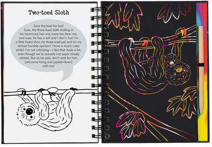 Sloths and Friends Scratch and Sketch Peter Pauper Press Baby scratch-and-sketch-youth-gifts-holiday-christmas-22