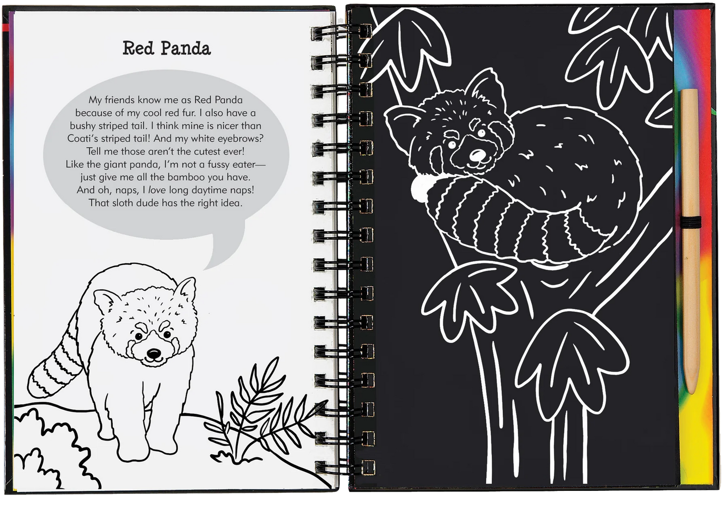 Sloths and Friends Scratch and Sketch Peter Pauper Press Baby scratch-and-sketch-youth-gifts-holiday-christmas-26