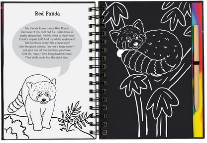 Sloths and Friends Scratch and Sketch Peter Pauper Press Baby scratch-and-sketch-youth-gifts-holiday-christmas-26