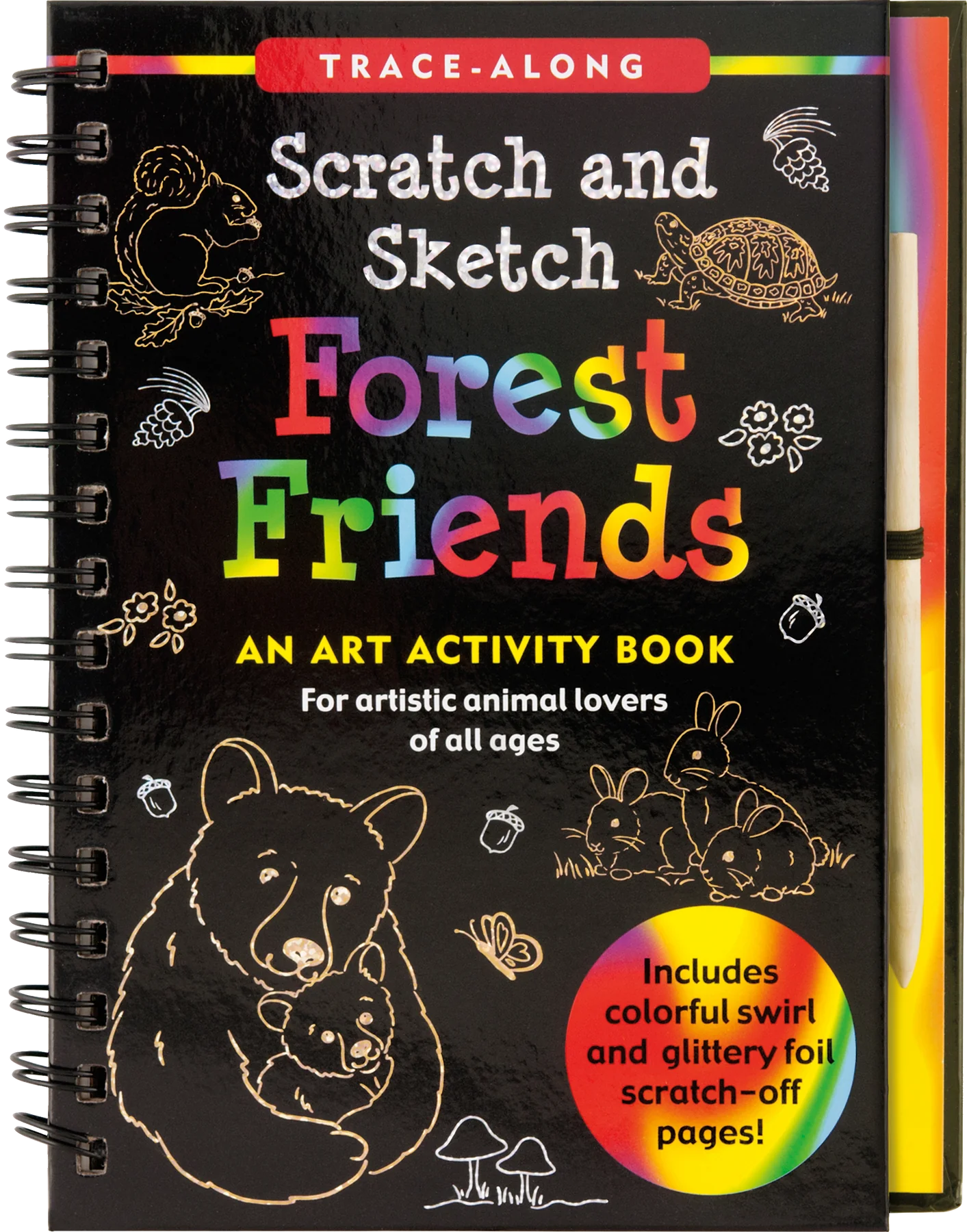 Forest Friends Scratch and Sketch Peter Pauper Press Baby scratch-and-sketch-youth-gifts-holiday-christmas-31