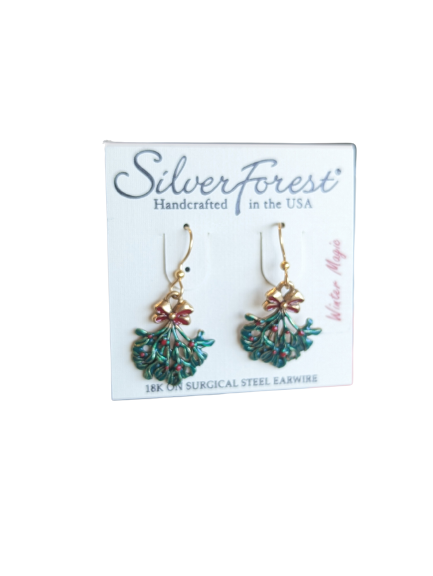 Magical Mistletoe Earring SILVER FOREST Jewelry silver-fores-jewelry-affordable-gifts-christmas-holiday-annapolis-105