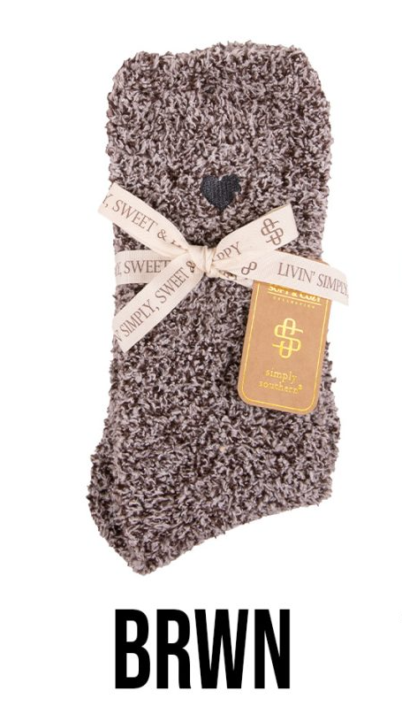 Brown Heather Boot Sock
