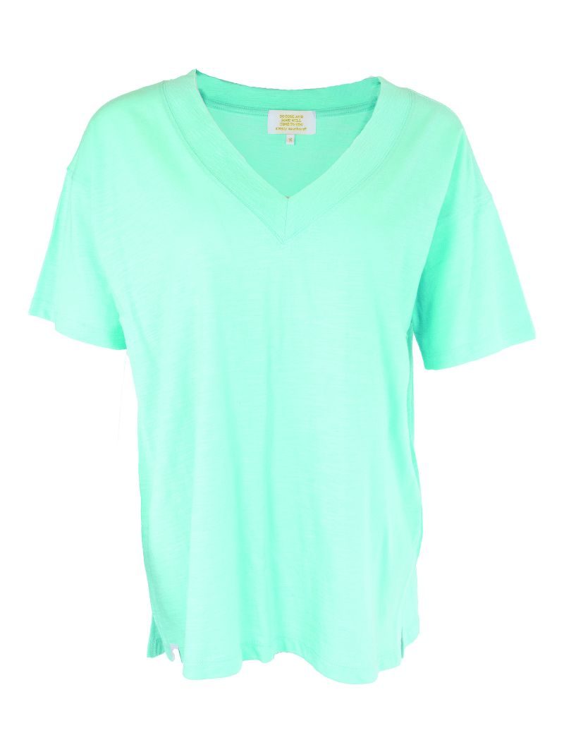 SS VNeck Tee - Aqua SIMPLY SOUTHERN WOMENS APPAREL simply-southern-womens-tops-apparel-shop-boutique-style-225