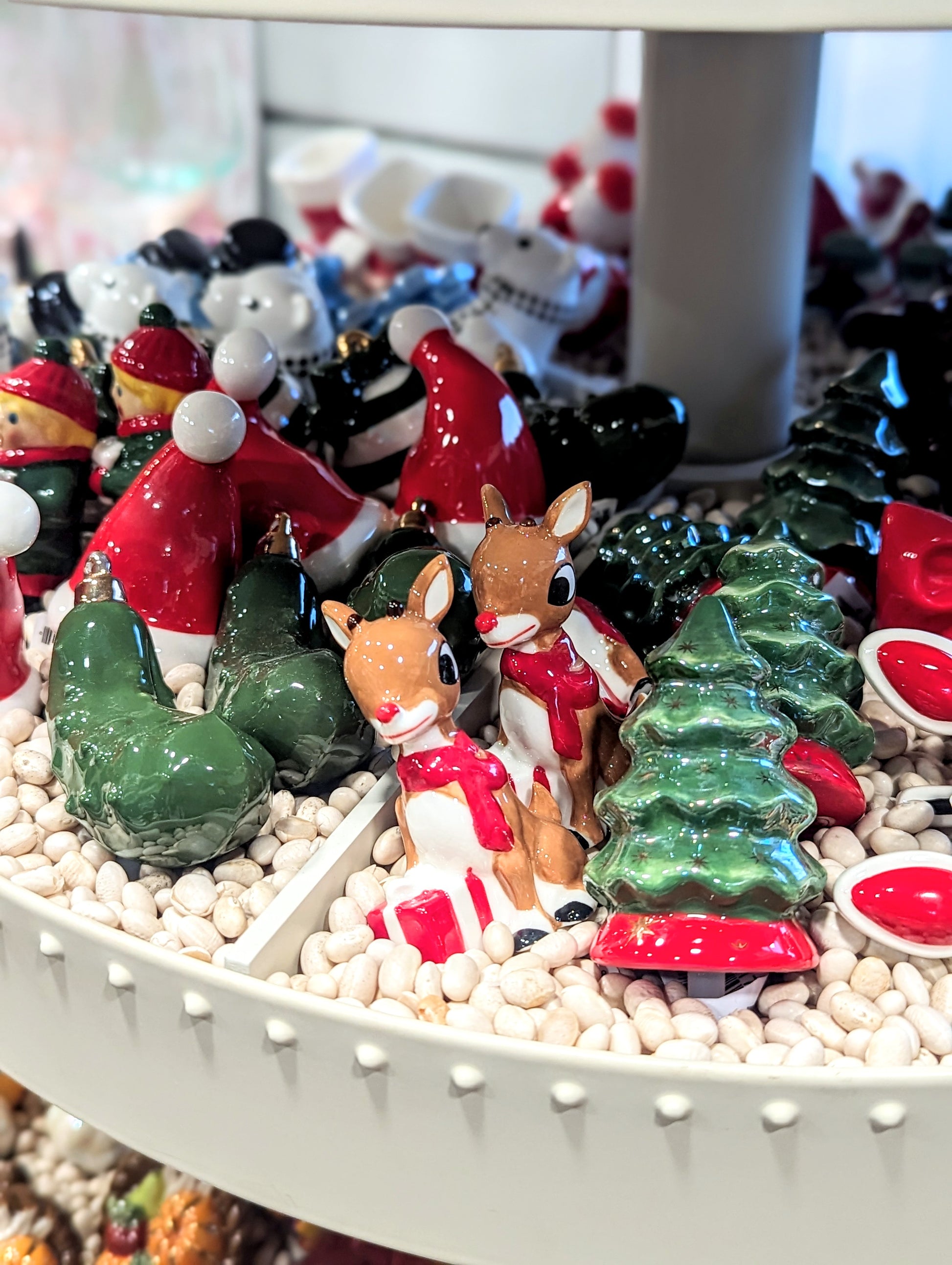 Nora Fleming Rudolph Mini Shop at The Painted Cottage near Annapolis Maryland Holiday Gift Boutique
