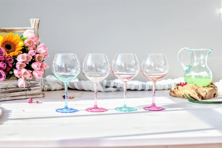 MEZCLADA BALLOON GLASS SET/4 BYRDEEN LLC Drinkware the-painted-cottage-byrdeen-glassware-wedding-gift-wine-glass-edgewater-md-10