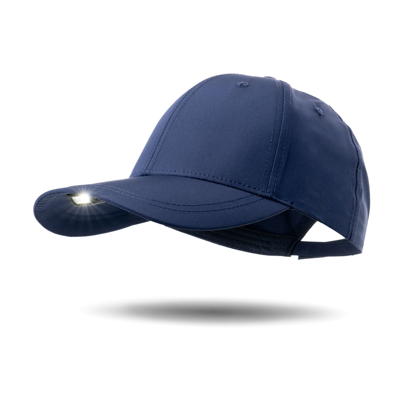 Night Scope MagnaLite Pro Cap - Navy DM Merchandising PERSONAL ACCESSORIES the-painted-cottage-fathers-day-gift-ideas-edgewater-maryland-cap-hat-led-light-running-jog-night-13