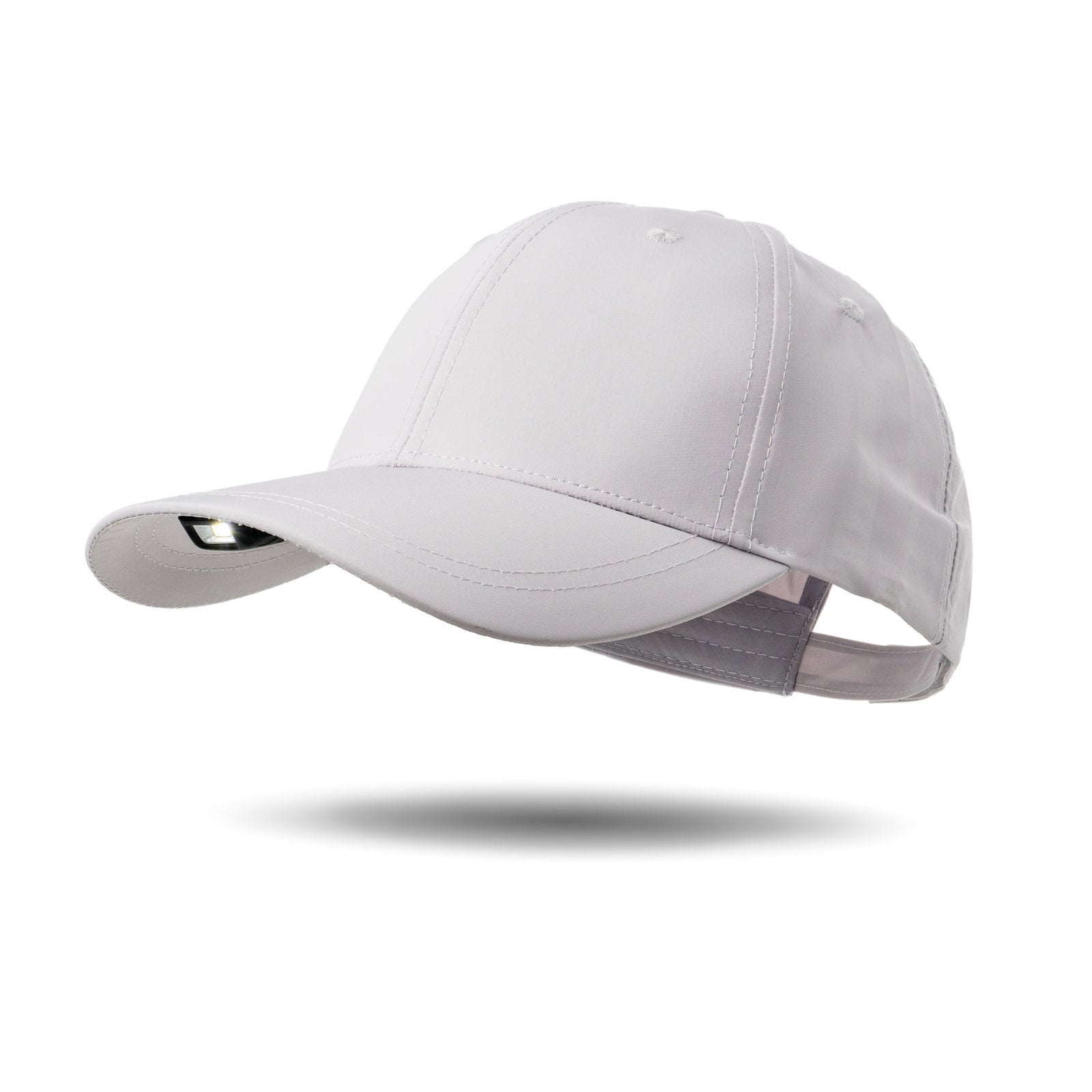 Night Scope MagnaLite Pro Cap - Grey DM Merchandising PERSONAL ACCESSORIES the-painted-cottage-fathers-day-gift-ideas-edgewater-maryland-cap-hat-led-light-running-jog-night-14