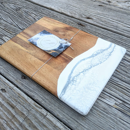 Small Acacia Cheese Board - Marble
