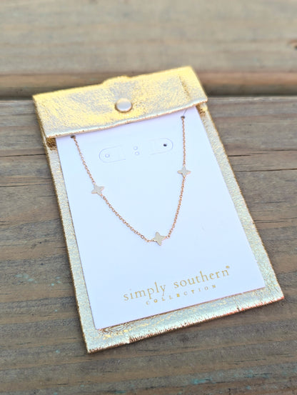 SS Dainty Necklace - 4 Point Star Simply Southern Jewelry the-painted-cottage-shop-holiday-jewelry-simply-southern-annapolis-sealife-nautical-annapolis-gift-boutiqe-10-102