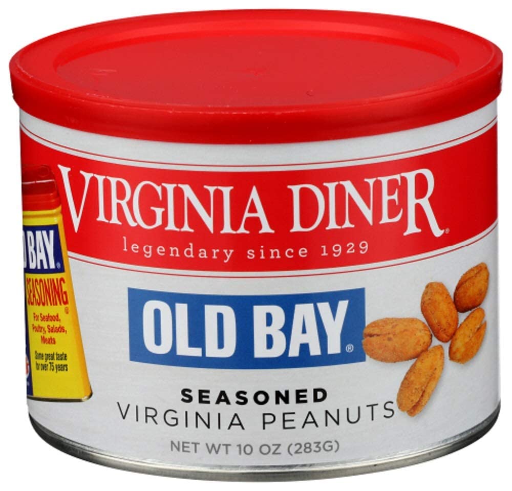 Old Bay Seasoned Peanuts 9oz Virginia Diner Gourmet virginia-diner-nuts-edgewater-maryland-shop-painted-cottage-1