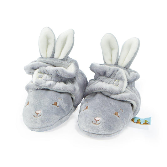 Baby Easter bunny soft grey slippers babies shop The Painted Cottage a Maryland boutique