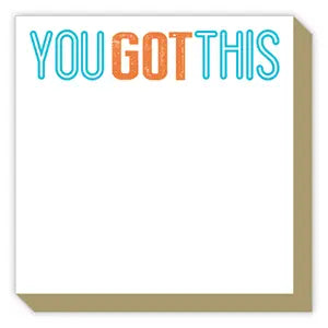 LUXE NOTEPAD | YOU GOT THIS