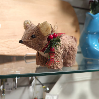 HOLIDAY FOREST FRIEND ORNAMENTS BEAR