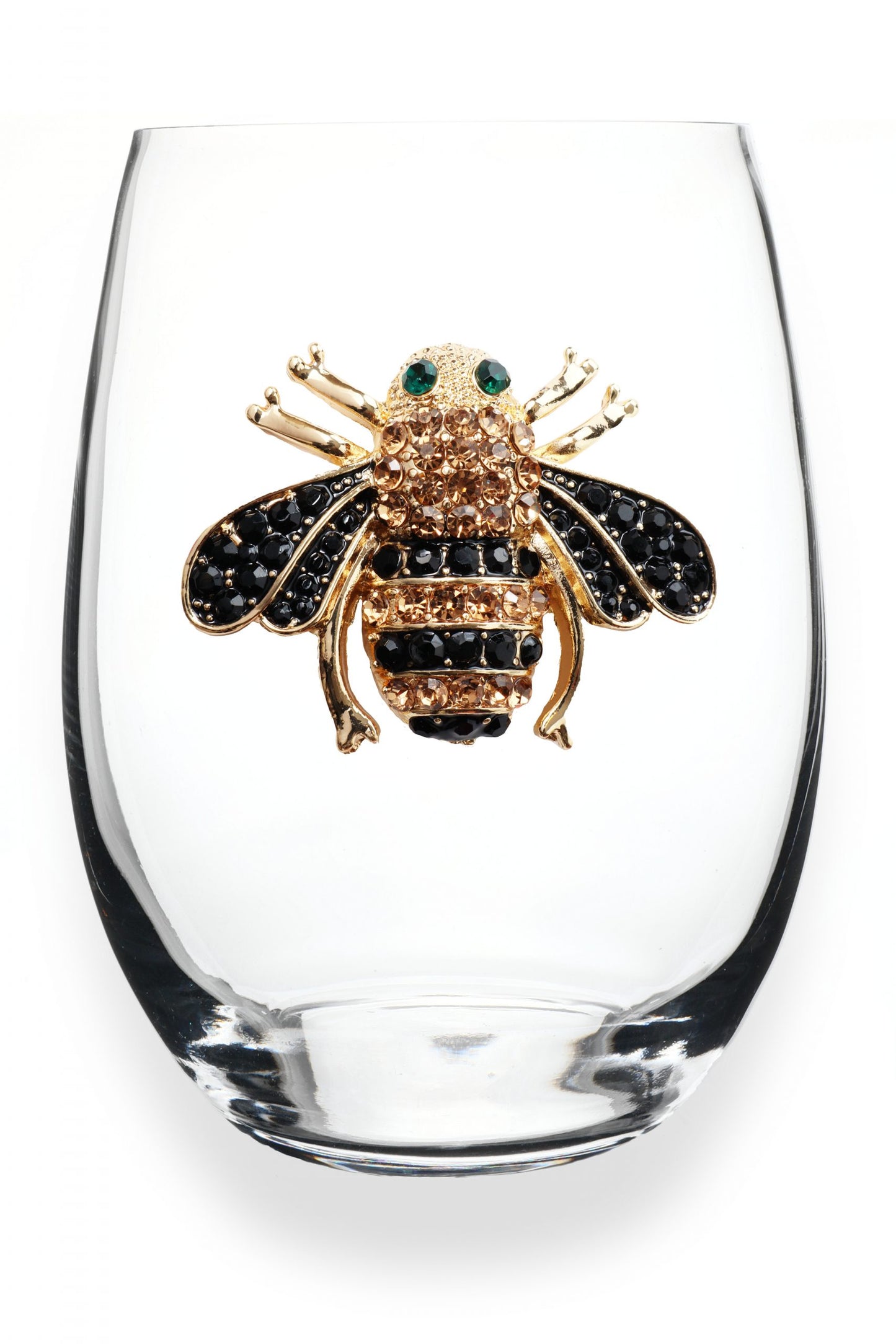 QUEEN BEE JEWELED STEMLESS