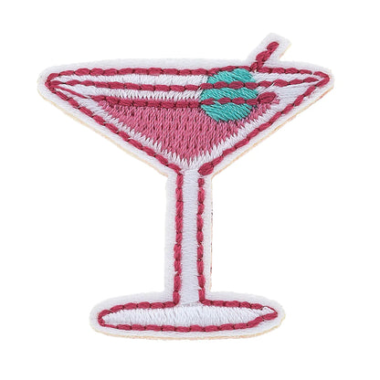 MARTINI GLASS PATCH SMALL