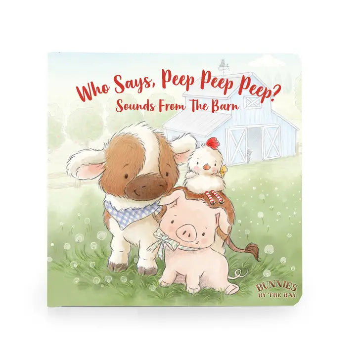 WHO SAYS PEEP PEEP BOARD BOOK BUNNIES BY THE BAY Baby 39ed17e50fe6f0bc11e4d045f214999f433615260c5226ac3644365ab5e4fb9b