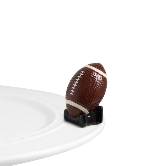 A46 Nora Fleming Touchdown! football mini. Shop at The Painted Cottage an Annapolis boutique.